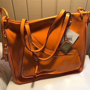 Baffled Mischka Tangerine Purse